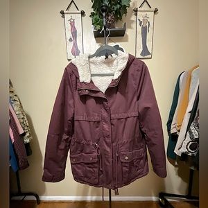 H&M Divided Coat Sz 14